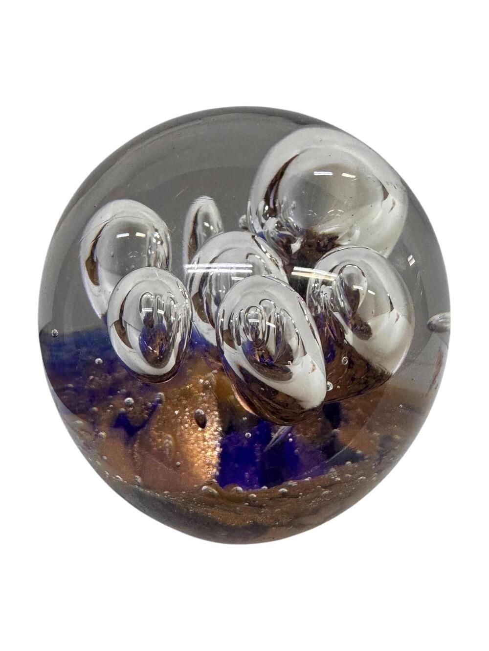 Hand blown Glass Paperweight